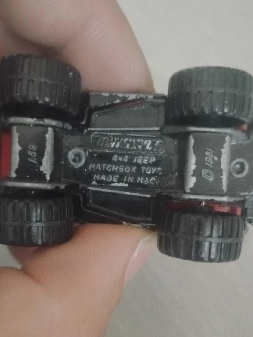 Jeep Laredo Vintage Matchbox 1981